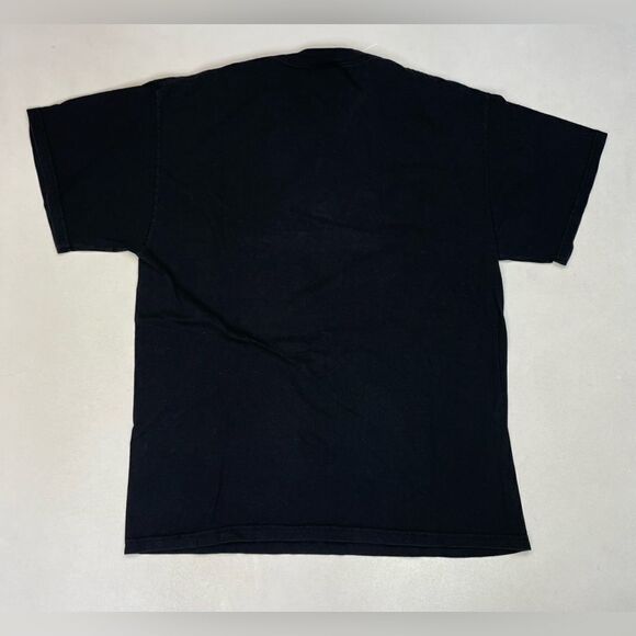 VINTAGE St Louis Pride LGBT T-shirt Men Large Black Embroidered 90s - Picture 3 of 5